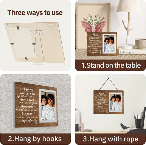 Mother , Father, , Son, Daughter- Memorial Picture Frame Memorial Gift for Loss
